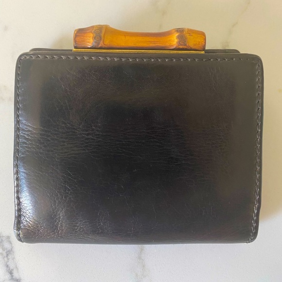 Gucci Handbags - Vintage GUCCI bamboo wallet